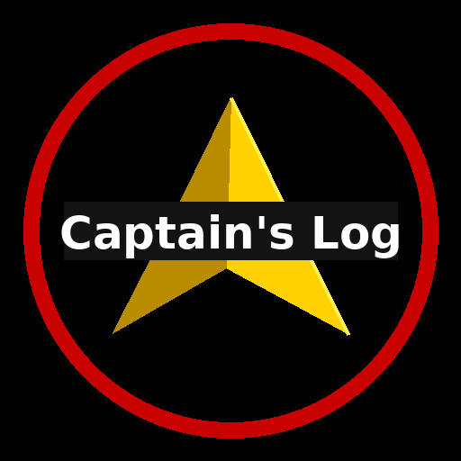 Captain's Log Logo